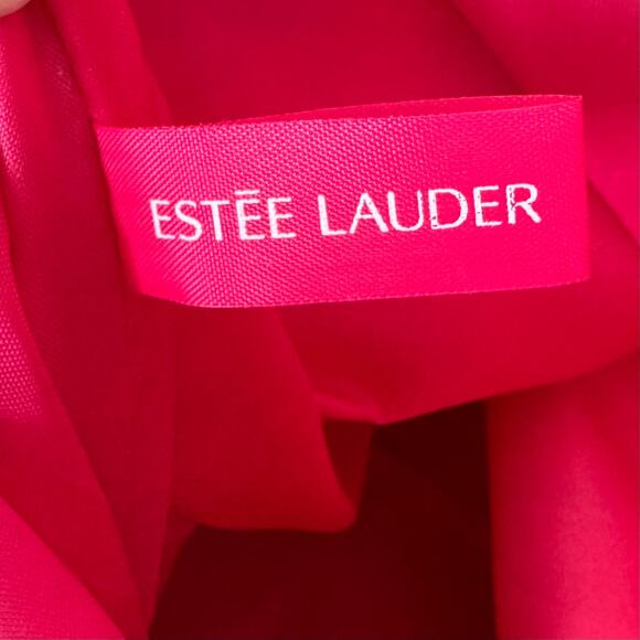 Lilly Pulitzer Tote Bag Hawaiian Print Preppy Classic Beach Vacation Pink Canvas - Picture 8 of 10